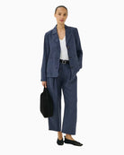 Part Two AlitaPW blazer navy front view