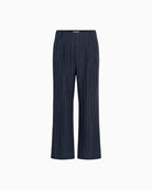 Part Two AliyaPW trousers navy flat lay front view 