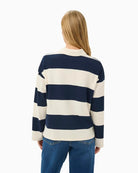 Part Two AmariPW Poloshirt After Midnight Stripe back view