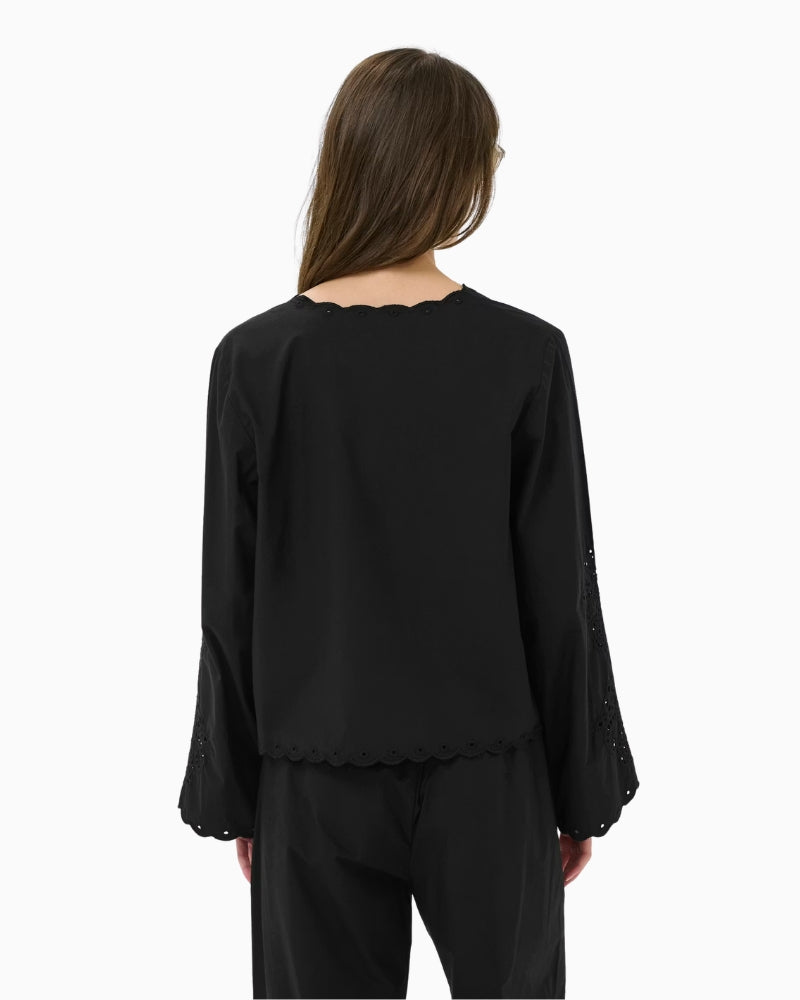 Part Two AnamariaPW Blouse in black back view