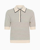 Part Two AnettiPW pullover navy cream front