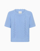 Part Two AnisettePW pullover scalloped neckline detail