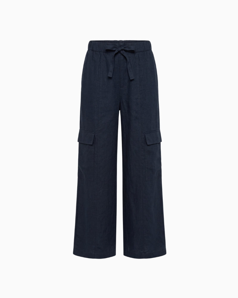 Part Two AtenaPW trousers front view linen