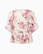 Part Two Azelia top flat lay back view