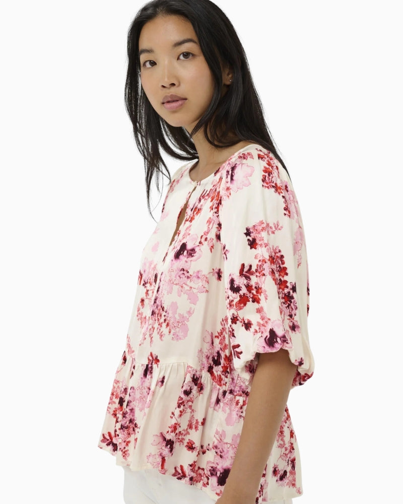 Part Two Azelia top sleeve detail puffed
