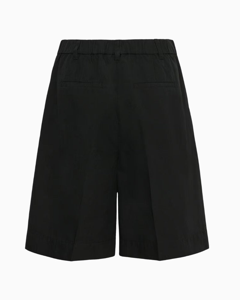 Part Two BenediktePW Shorts in black flat lay