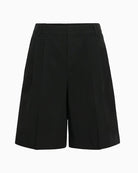 Part Two BenediktePW Shorts in black flat lay front view