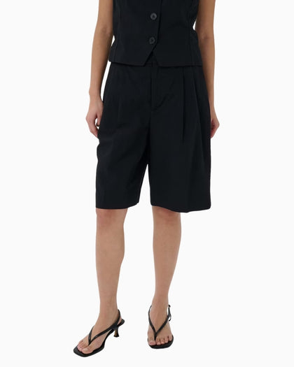 Part Two Benedikte Bermuda Shorts in Black at Áines Boutique Longford