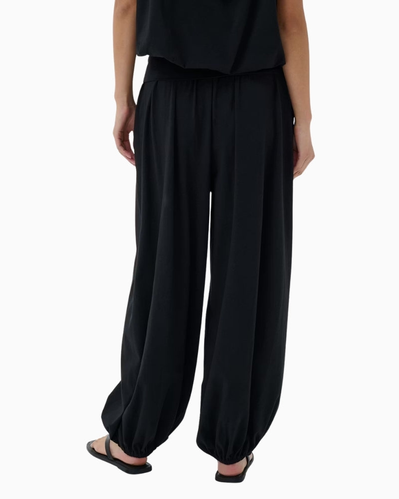 Part Two BeritePW Trousers in black back view