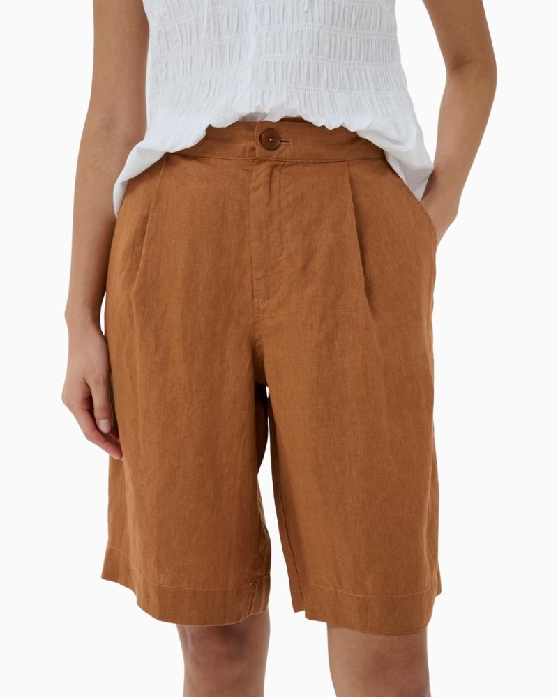 Part Two BerniaPW Shorts in brown waistband detail