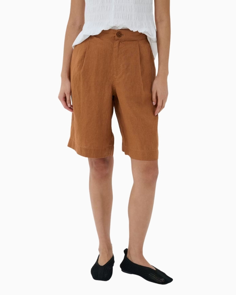 Part Two BerniaPW Shorts in tan front view
