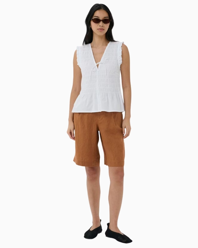Part Two BerniaPW Shorts in tan model view