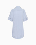 Part Two BerritPW Dress in blue back view