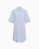 Part Two BerritPW Dress in blue full front view