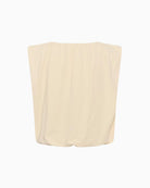 Part Two BerthinePW Top in beige back view
