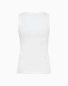 Part Two BessyPW Top in white back flat view