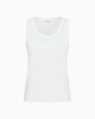 Part Two BessyPW Top in white front flat view