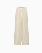 Part Two BianaPW Trousers in cream black flat lay front view