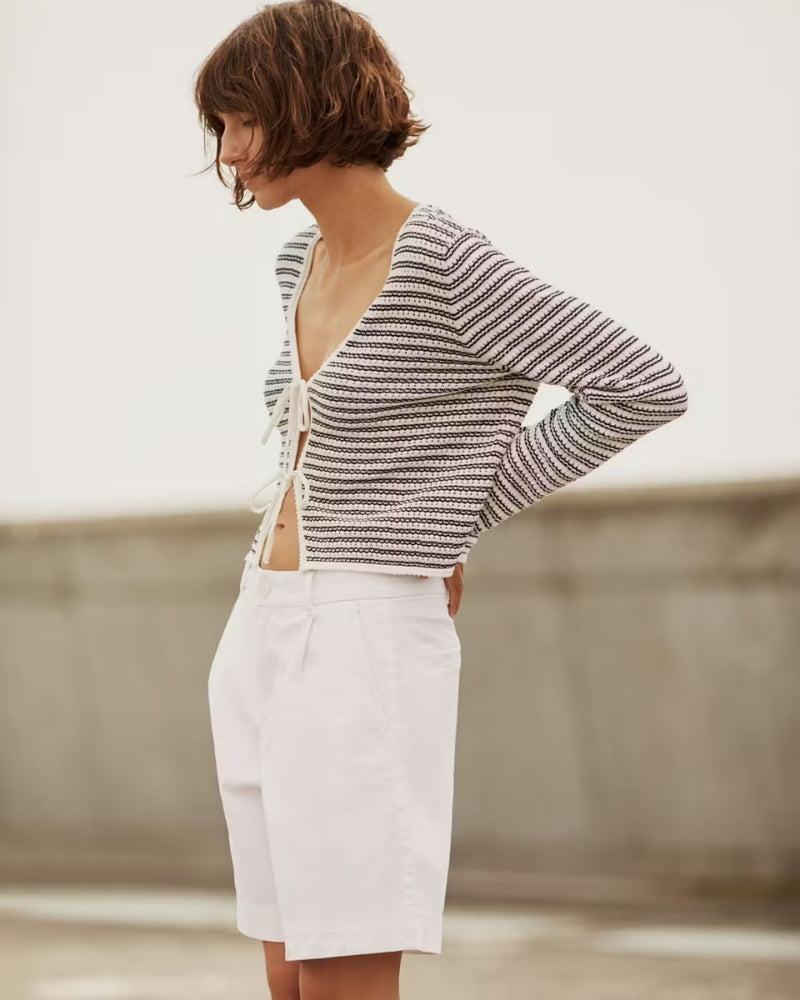 Part Two BonniPW Shorts in white model side view