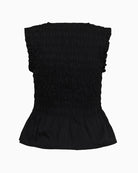 Part Two Borgny Top in Black back view