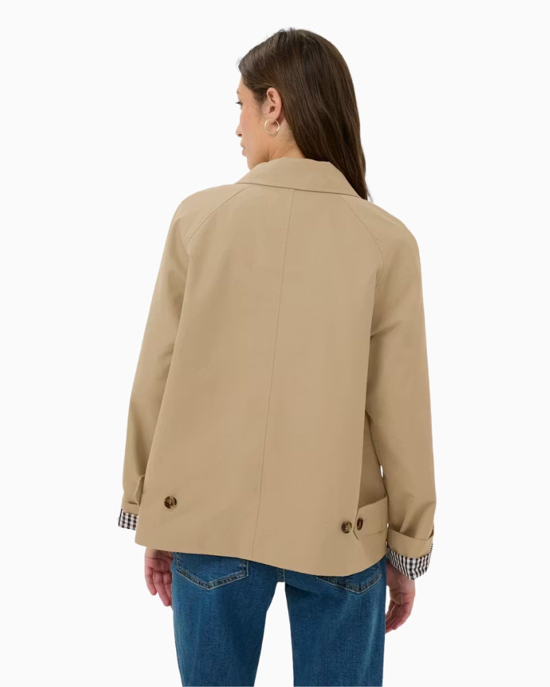 Woman wearing Part Two regular fit jacket, back view – Áines Boutique