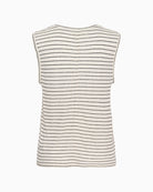 Part Two BrianiePW Top in black stripe back view