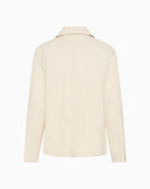 Part Two BriddiPW Casual Jacket cream back view