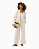 Part Two BriddiPW Casual Jacket cream front view