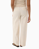 Part Two BritaPW Trousers in cream back view