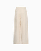 Part Two BritaPW Trousers in cream flat lay back view