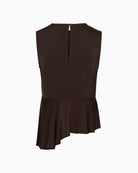 Part Two CamdenPW Top in Brown back product view