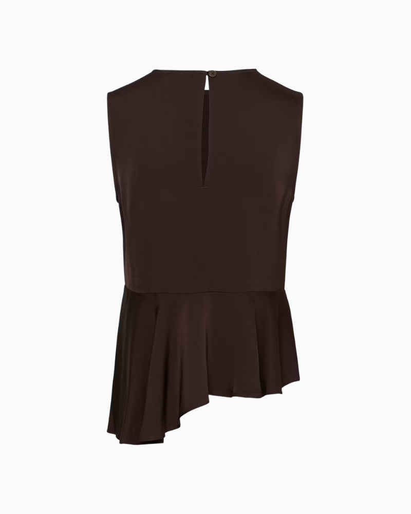 Part Two CamdenPW Top in Brown back product view