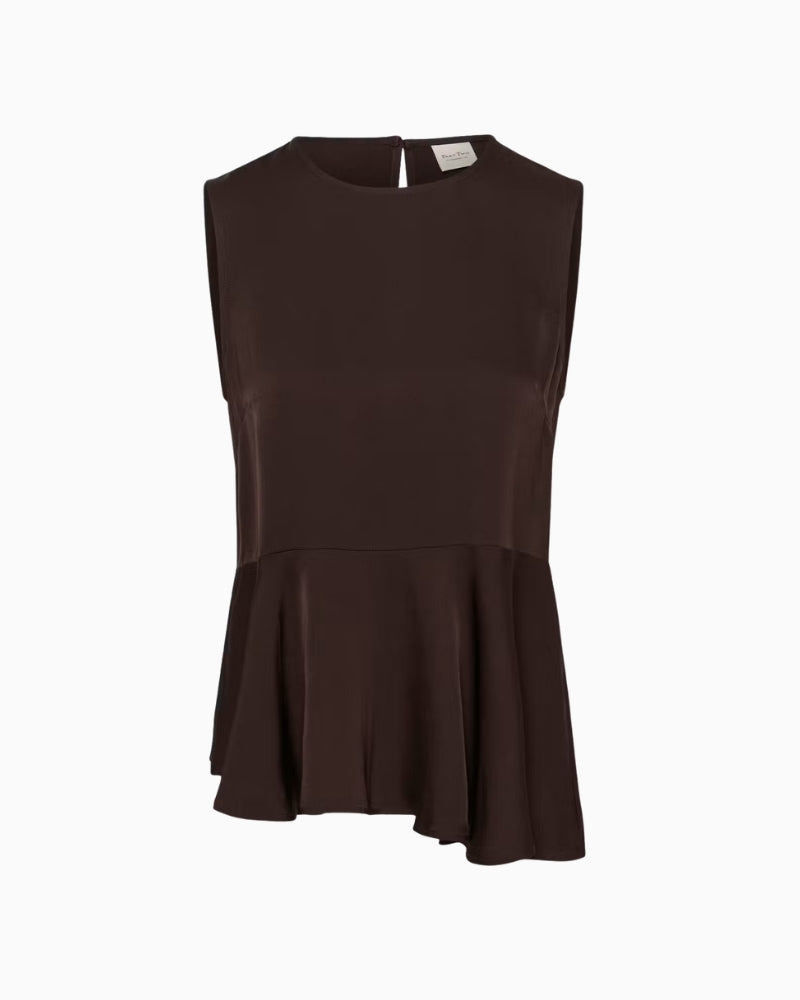 Part Two CamdenPW Top in Brown front product view