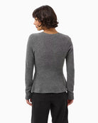 Part Two CarinaPW Pullover in Grey back view