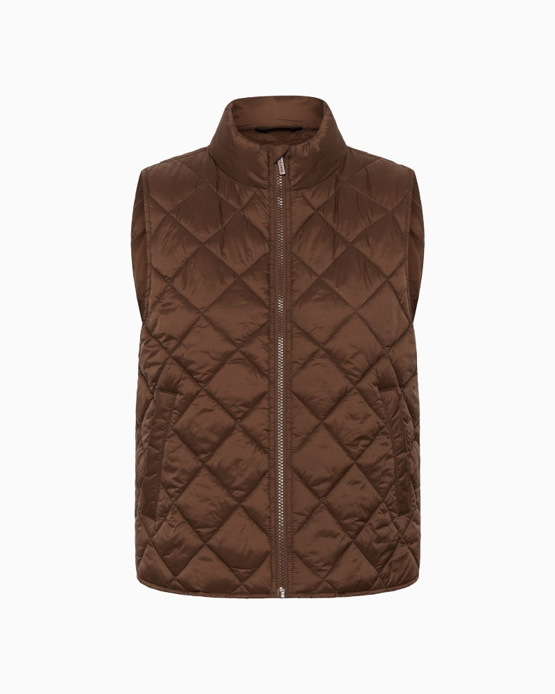 Part Two CarlotaPW Outerwear in Tan fabric detail