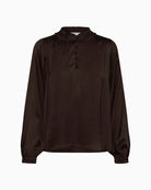 Part Two CaterinaPW Blouse in Brown cuff detail