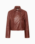 Part Two CimmiePW Jacket in Brown product front view