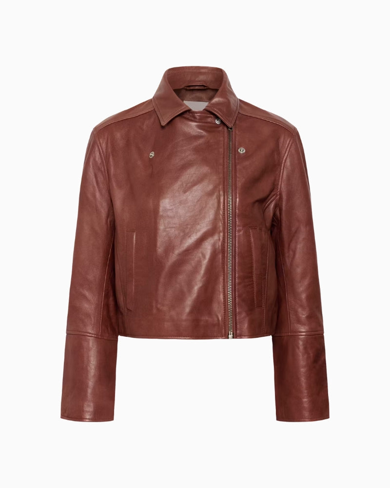 Part Two CimmiePW Jacket in Brown product front view