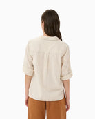 Part Two CindiePW Shirt in natural back view