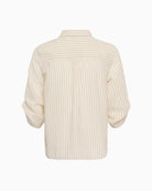 Part Two CindiePW Shirt in natural flat lay back view