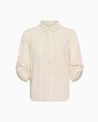 Two CindiePW Shirt in natural flat lay front view