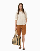 Part Two CindiePW Shirt in natural front