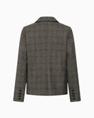 Part Two ClarissaPW Blazer in Grey Check back view
