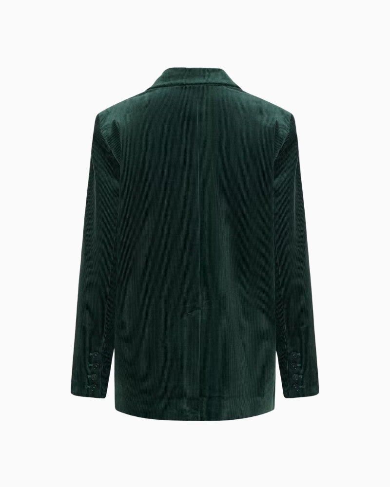 Part Two ConjaPW Blazer in Forest Green back detail