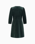 Part Two CorinnaPW Dress in Forest Green back view
