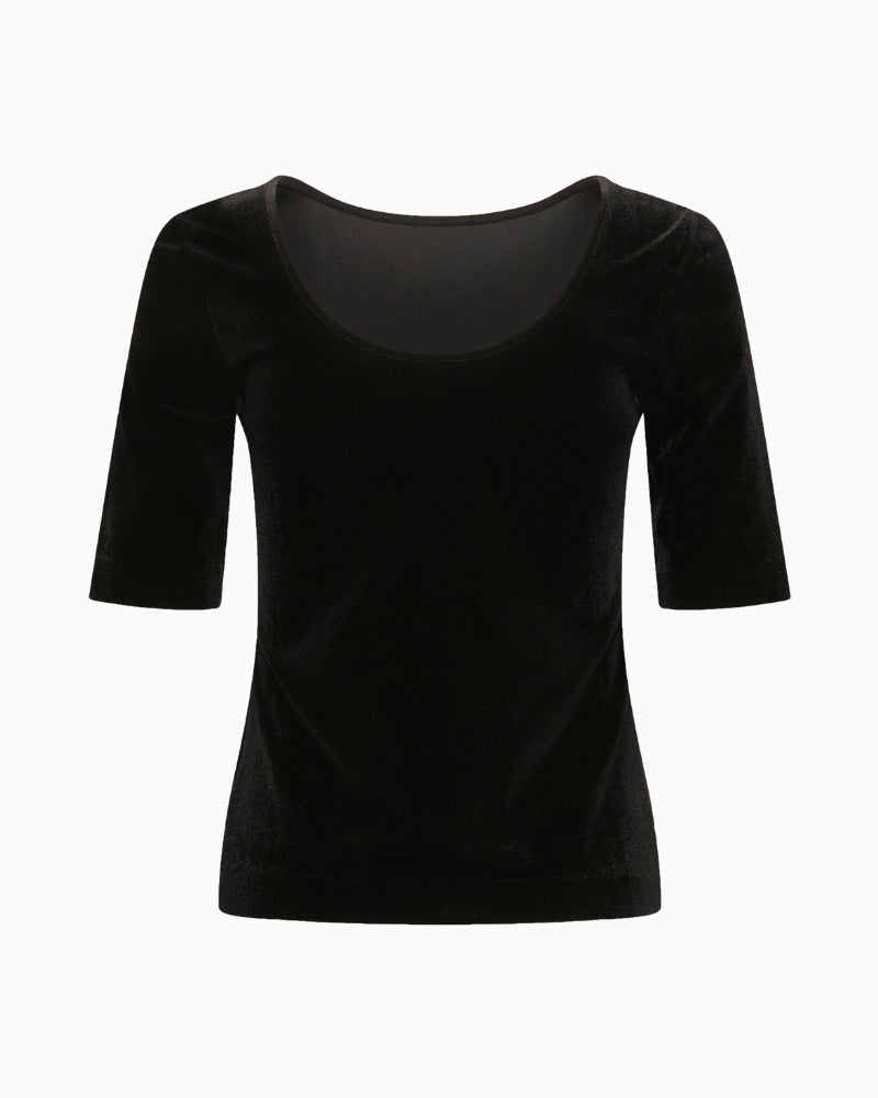 Part Two Diddi T-Shirt in black back view