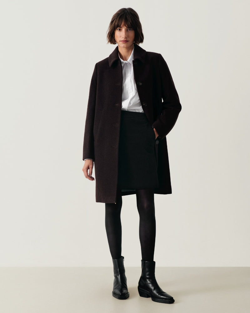 Part Two KamillasPW Coat in Brown front view