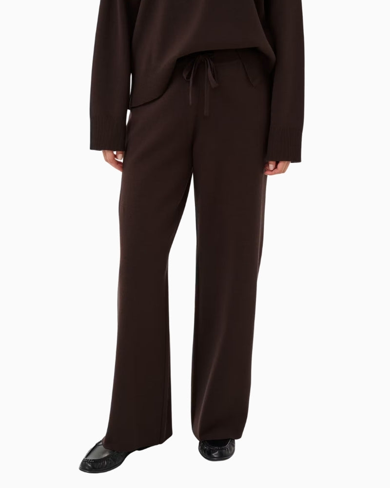Part Two Katrie PW Pants in brown front view