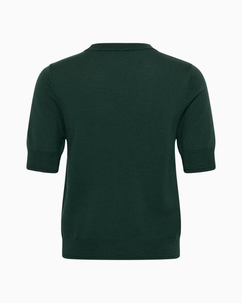 Part Two NatanyaPW Pullover in Forest Green back detail