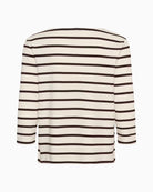 Part Two Nela PW T-Shirt in Cream/Brown back view